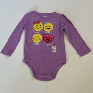 Girl Baby Toddler Long Sleeve Bodysuit 24M